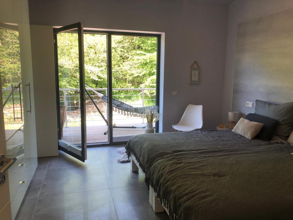 שליידן Ferienhaus Waldbaden Im Nationalpark Eifel- Am Bach מראה חיצוני תמונה