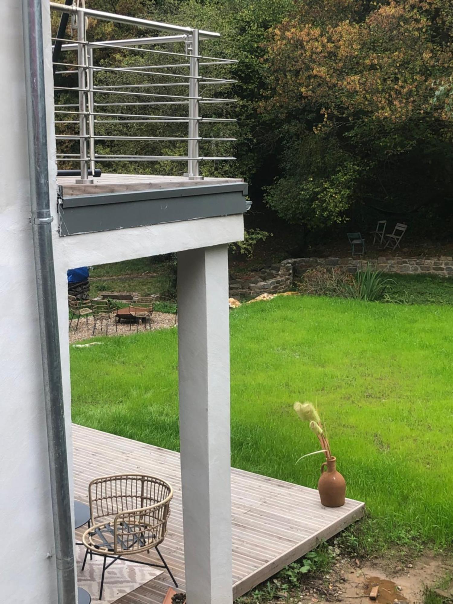 שליידן Ferienhaus Waldbaden Im Nationalpark Eifel- Am Bach מראה חיצוני תמונה
