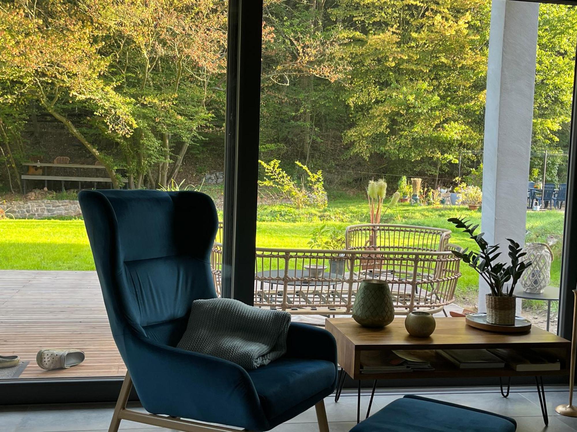 שליידן Ferienhaus Waldbaden Im Nationalpark Eifel- Am Bach מראה חיצוני תמונה