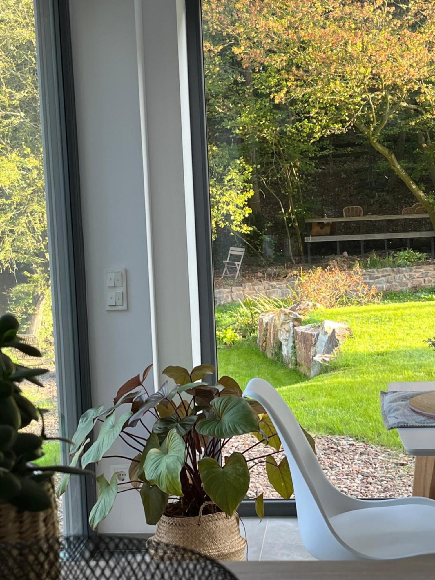 שליידן Ferienhaus Waldbaden Im Nationalpark Eifel- Am Bach מראה חיצוני תמונה